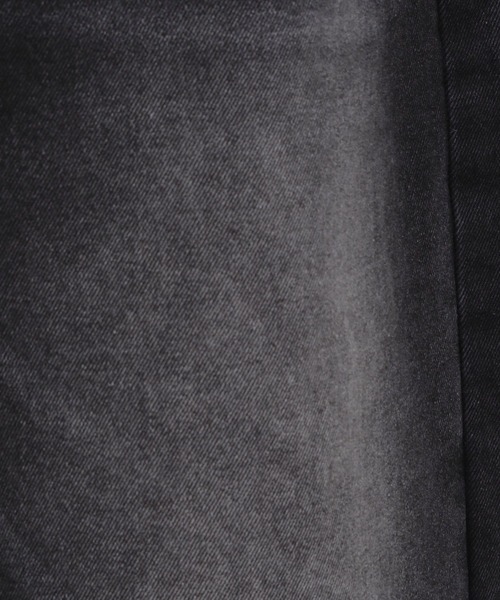 INFLATION(インフレーション)の「INFLATION/クロップワイドショートパンツ(デニムパンツ・メンズ・ブラック/ロイヤルブルー・MEDIUM/SMALL/LARGE)」の8枚目の写真