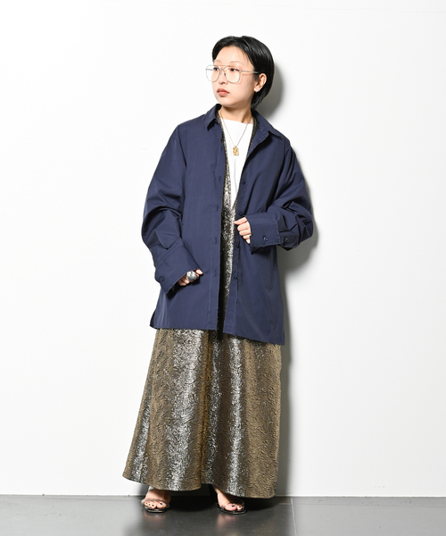 CITYSHOP（シティーショップ）の「GOLD JACQUARD DRESS