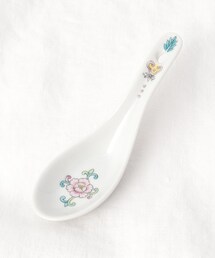 212 KITCHEN STORE（トゥワントゥキッチンストア）の「緑彩唐草 レンゲ（カトラリー）」