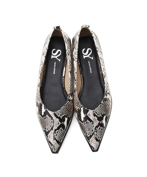 【セール】＜SY＞Vカットステッチ フラット20●↑（パンプス）｜SY UNITED ARROWS（シーユナイテッドアローズ）