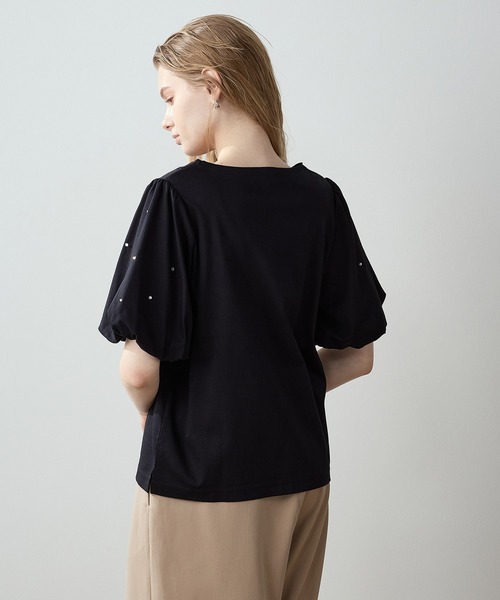 LE SOUK HOLIDAY(ルスークホリデー)の「【接触冷感】バルーンスリーブTシャツ(Tシャツ/カットソー・レディース・ブラック/ブラウン/グリーン・M/L)」の17枚目の写真