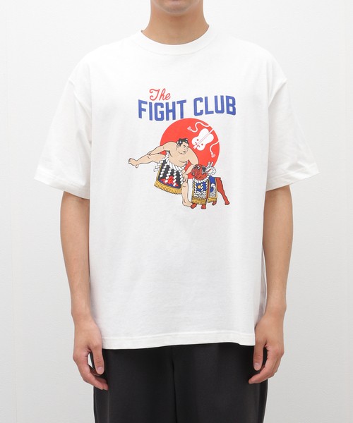 B.C STOCK(ベーセーストック)の「SUMO Tシャツ(Tシャツ/カットソー・メンズ・ブラック系その他/ホワイト系その他・MEDIUM/LARGE)」の4枚目の写真