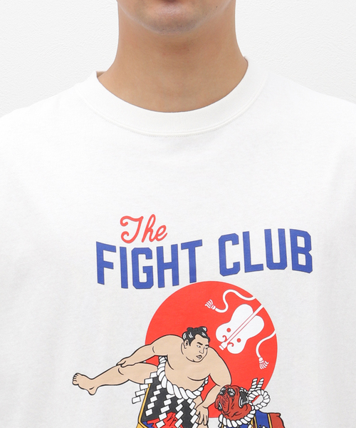 B.C STOCK(ベーセーストック)の「SUMO Tシャツ(Tシャツ/カットソー・メンズ・ブラック系その他/ホワイト系その他・MEDIUM/LARGE)」の7枚目の写真