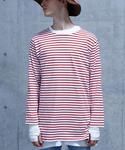 MONKEY TIME | ＜monkey time＞ 40/2 BORDER LONG TEE/カットソー(T恤)