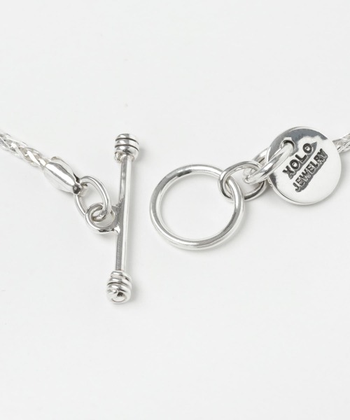 XOLO（ショロ）の「XOLO　Mirrorball Link Necklace（ネックレス・メンズ・シルバー・50）」の3枚目の写真