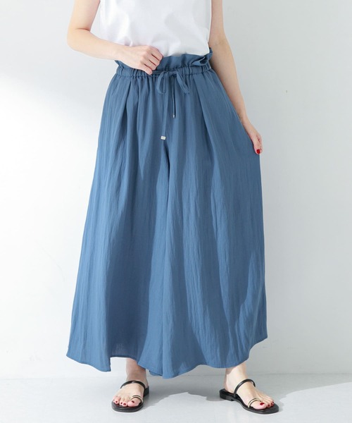 URBAN RESEARCH Sonny Label（アーバンリサーチサニーレーベル）の「アソートプリントドットイージースカーチョ（その他パンツ・レディース・ドット/ブルー/チャコールグレー・FREE）」の20枚目の写真