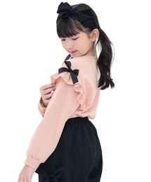 CRANK ピンク リボン付きトップス CRANK(クランク) ブラウス・シャツ(レディース) - 海外通販のBUYMA