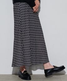 GALLEST | ヴィンテージ柄フレアスカート(スカート)