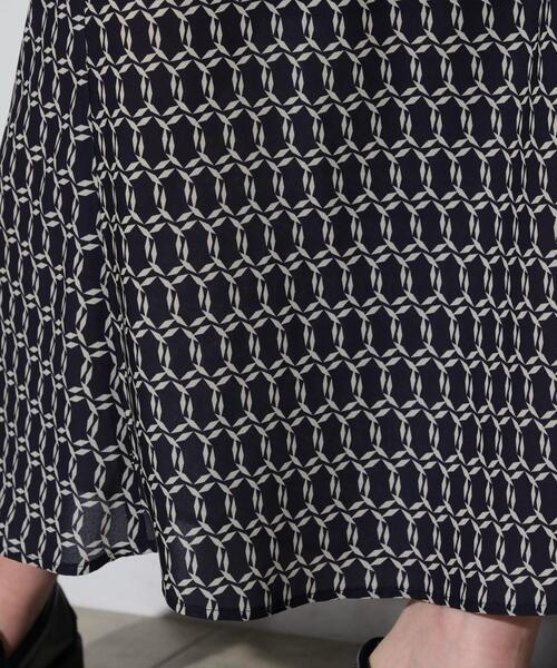 GALLEST（ギャレスト）の「◆ヴィンテージ柄フレアスカート（スカート・レディース・ブラック系4/アイボリー系4・36/38/40）」の10枚目の写真