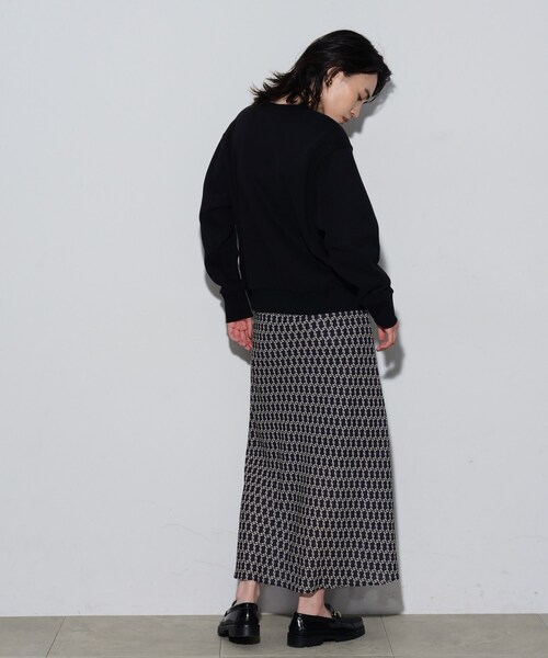 GALLEST（ギャレスト）の「◆ヴィンテージ柄フレアスカート（スカート・レディース・ブラック系4/アイボリー系4・36/38/40）」の12枚目の写真