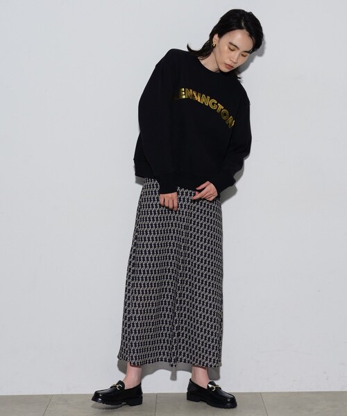 GALLEST（ギャレスト）の「◆ヴィンテージ柄フレアスカート（スカート・レディース・ブラック系4/アイボリー系4・36/38/40）」の13枚目の写真