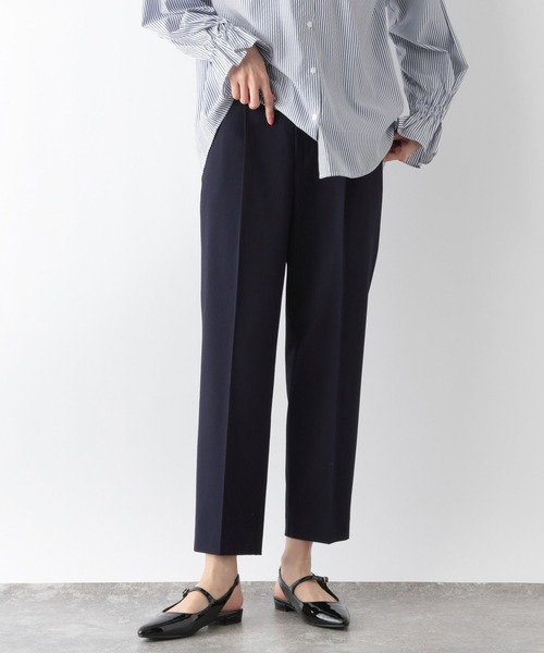 GLOBAL WORK（グローバルワーク）の「ウツクシルエットプレミアムスリムストレート/115389（その他パンツ・レディース・ミント/モカ/ブラック/ネイビー・MEDIUM/LARGE/X-LARGE/SMALL/X-SMALL）」の4枚目の写真