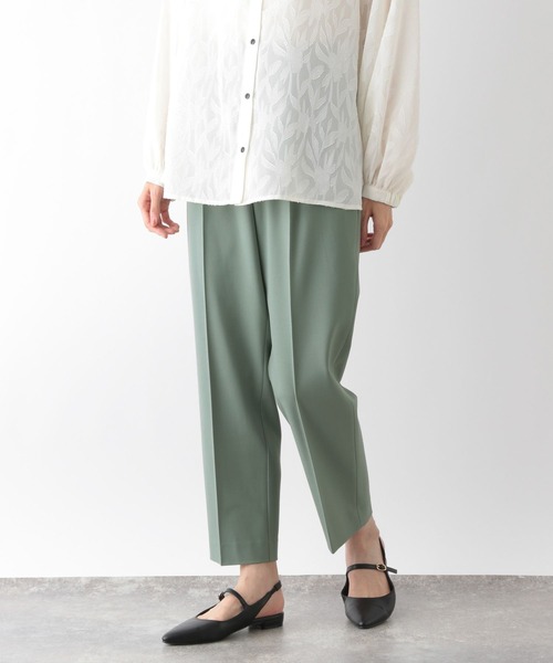 GLOBAL WORK（グローバルワーク）の「ウツクシルエットプレミアムスリムストレート/115389（その他パンツ・レディース・ミント/モカ/ブラック/ネイビー・MEDIUM/LARGE/X-LARGE/SMALL/X-SMALL）」の11枚目の写真