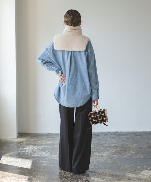 Noble（ノーブル）の「スノーボアネックウォーマー（ネック