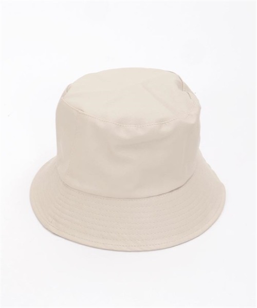 axes femme(アクシーズファム)の「フェイクレザーバケットハット(ハット・レディース・ブラウン/キナリ/ブラック・FREE)」の1枚目の写真