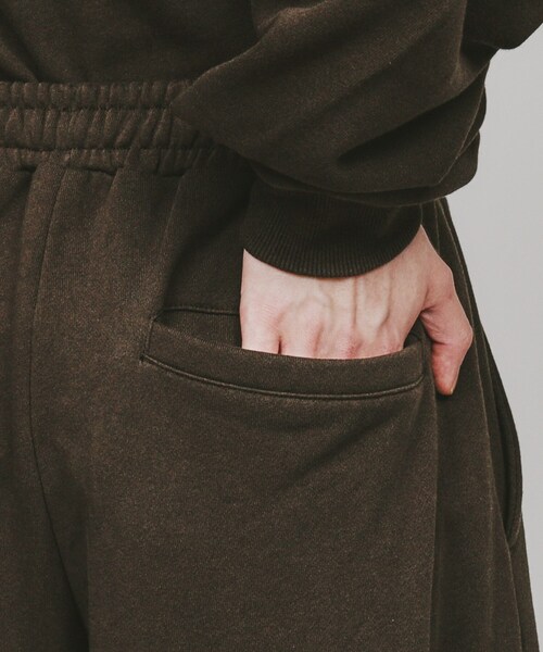 tk.TAKEO KIKUCHI（ティーケータケオキクチ）の「◆【セットアップ対応】Aラインスウェットカーゴパンツ（カーゴパンツ・メンズ・チャコールグレー/ブラック/ブラウン系その他・02/03）」の18枚目の写真