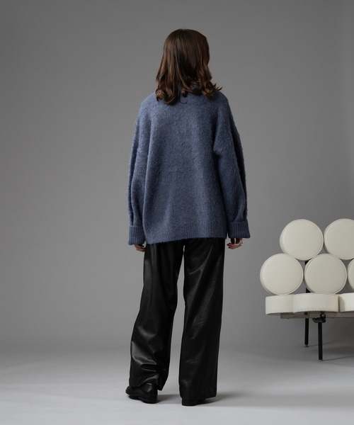SELLE GLANT(セレグランテ)の「CENTER SEAM TUCK WIDE PANTS/センターシームタックワイドパンツ(その他パンツ・メンズ・ブラック/カーキ・SMALL/MEDIUM/LARGE)」の17枚目の写真