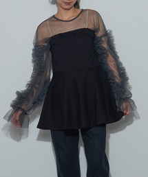 MAISON BREEZE reveur（メゾンブリーズレヴール）の「【MAISON BREEZE reveur】ニットベアチュニック ビスチェ 32122A333 XNN（チュニック）」