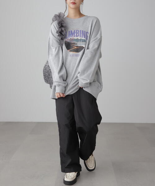 FREE'S MART（フリーズマート）の「◆ジップポケットパラシュートパンツ（その他パンツ・レディース・ブラック/グレー・LARGE/MEDIUM）」の11枚目の写真