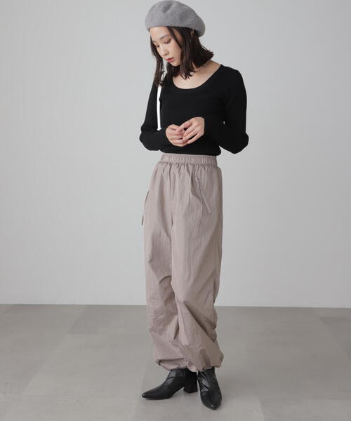 FREE'S MART（フリーズマート）の「◆ジップポケットパラシュートパンツ（その他パンツ・レディース・ブラック/グレー・LARGE/MEDIUM）」の20枚目の写真