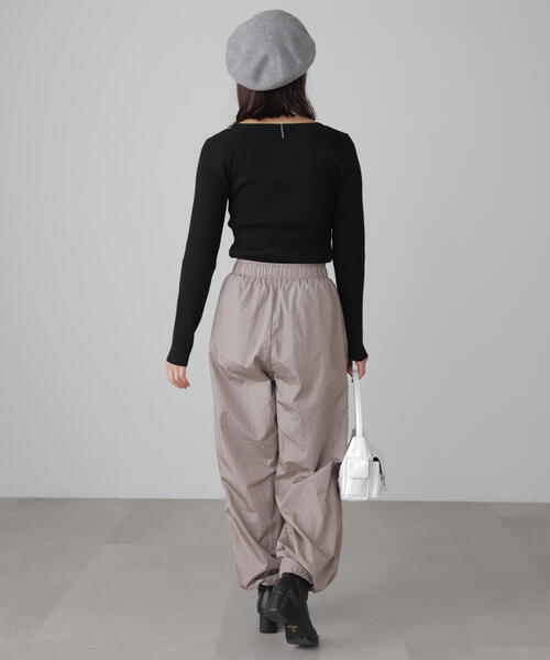 FREE'S MART（フリーズマート）の「◆ジップポケットパラシュートパンツ（その他パンツ・レディース・ブラック/グレー・LARGE/MEDIUM）」の18枚目の写真