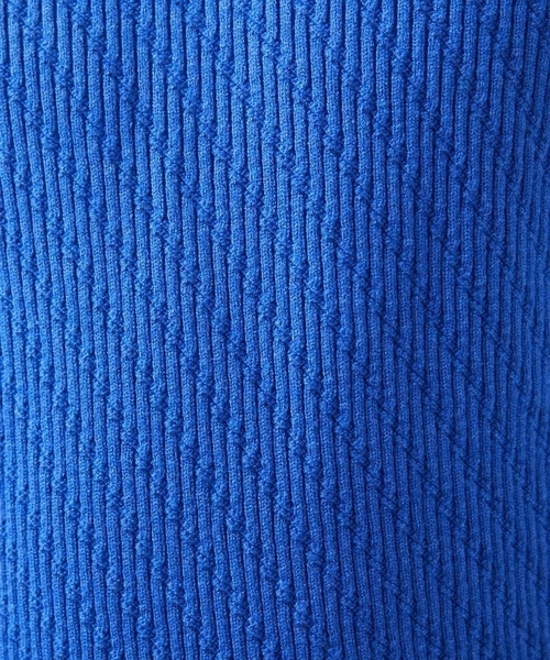 MK MICHEL KLEIN HOMME （エムケーミッシェルクランオム）の「【残りわずか/在庫限り/洗濯機で洗える】Vネックニット/バイヤスへリンボン（ニット/セーター・メンズ・ライトグレー/ボルドー/ブラック/ブルー/マスタード・48/51/46）」の19枚目の写真