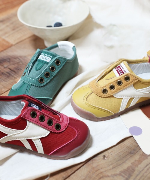 TOPSTAR（トップスター）の「KIDS TOPSTAR マジックテープスニーカー（スニーカー・キッズ・グリーン/レッド/イエロー・24inch/26inch/27inch/28inch/29inch/30inch/31inch）」の4枚目の写真