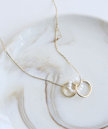 ROPE' PICNIC | パールリングネックレス(ネックレス)