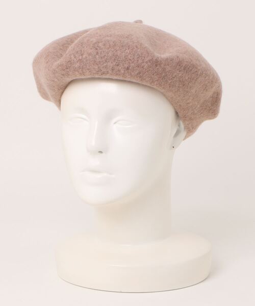 TONE SELECT GOODS（トーンセレクトグッズ）の「pur chouchou/シンプル ベレー帽 P4378（ハンチング/ベレー帽・レディース・グリーン/ブラウン/ライトグリーン/ベージュ/イエロー/ネイビー/ブルー/グレー/アイボリー/ブラック・FREE）」の16枚目の写真
