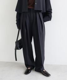 TRストレッチダブルタックパンツ