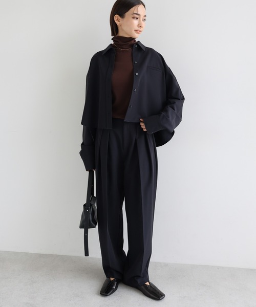 セール】TRストレッチダブルタックパンツ（その他パンツ）｜evernavy