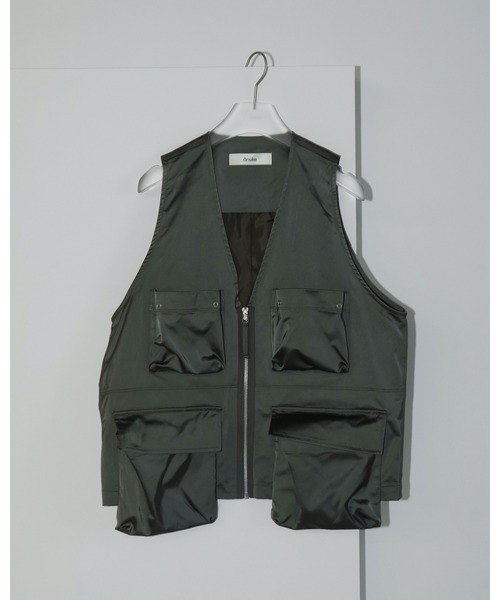 セール】Satin Pocket Vest（ベスト）｜anuke（アンヌーク）の