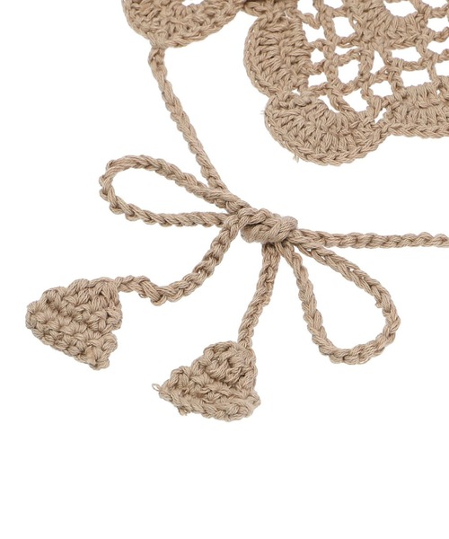 MILKFED.(ミルクフェド)の「KNITTED BABUSHKA(ニットキャップ/ビーニー・レディース・オフホワイト/ブラック/ベージュ・ONE SIZE)」の20枚目の写真