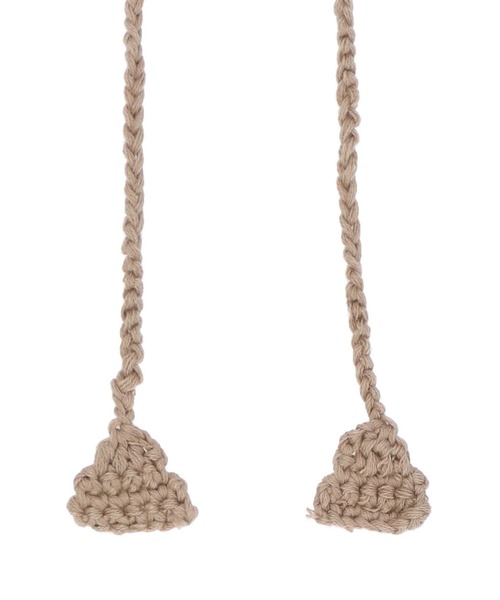 MILKFED.(ミルクフェド)の「KNITTED BABUSHKA(ニットキャップ/ビーニー・レディース・オフホワイト/ブラック/ベージュ・ONE SIZE)」の21枚目の写真