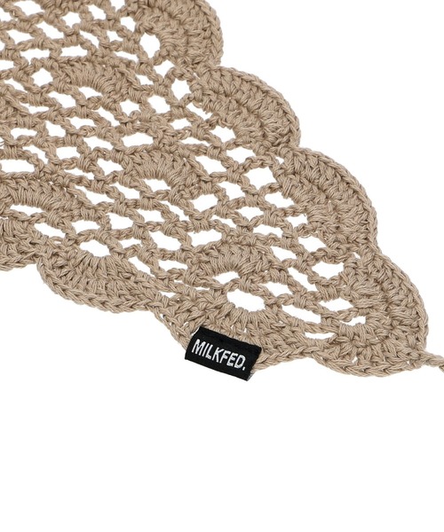 MILKFED.(ミルクフェド)の「KNITTED BABUSHKA(ニットキャップ/ビーニー・レディース・オフホワイト/ブラック/ベージュ・ONE SIZE)」の22枚目の写真