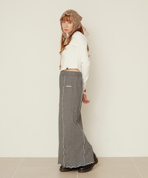 MILKFED.(ミルクフェド)の「KNITTED BABUSHKA(ニットキャップ/ビーニー・レディース・オフホワイト/ブラック/ベージュ・ONE SIZE)」の10枚目の写真