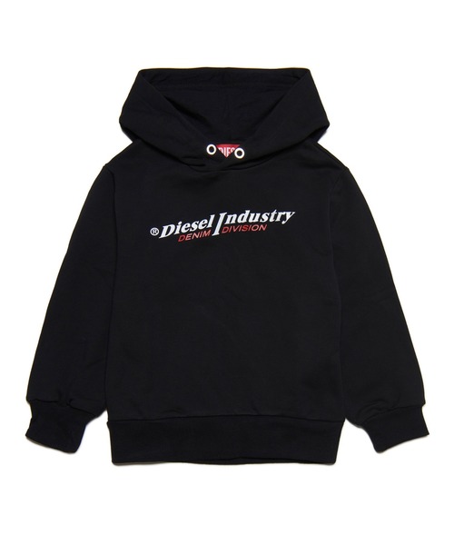 【セール】DIESEL（ディーゼル）Kids & Junior ブランドロゴフーディーパーカー（スウェット）｜DIESEL KIDS（ディーゼルキッズ）