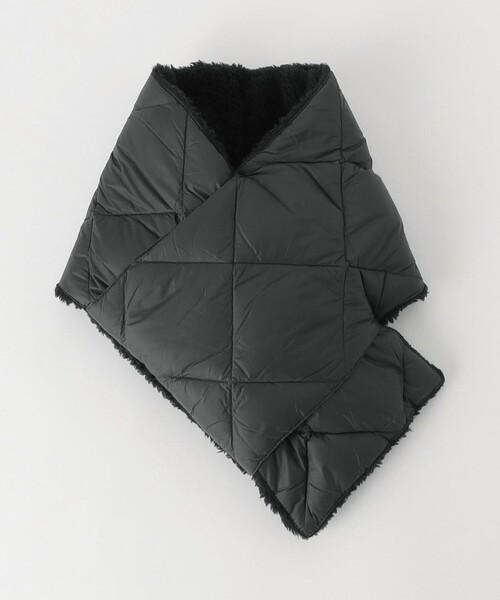 green label relaxing（グリーンレーベルリラクシング）の「＜TAION＞ダウン スカーフ（マフラー・メンズ・ダークブラウン/グレー/ブラック/オリーブ・FREE）」の6枚目の写真