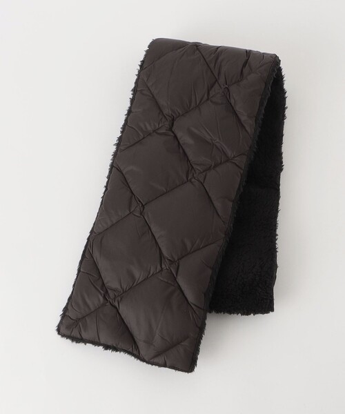 green label relaxing（グリーンレーベルリラクシング）の「＜TAION＞ダウン スカーフ（マフラー・メンズ・ダークブラウン/グレー/ブラック/オリーブ・FREE）」の10枚目の写真