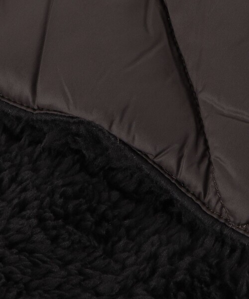 green label relaxing（グリーンレーベルリラクシング）の「＜TAION＞ダウン スカーフ（マフラー・メンズ・ダークブラウン/グレー/ブラック/オリーブ・FREE）」の12枚目の写真