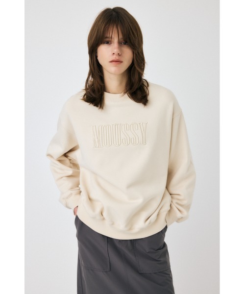 セール】【ZOZO・一部店舗限定】MOUSSY EMBROIDERY プルオーバー
