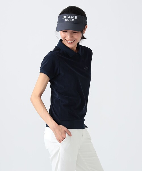 ポロシャツ ポロ PURPLE LABEL / マイクロパイル 襟付き プルオーバー レディース セール】PURPLE LABEL / マイクロパイル 襟付き プルオーバー