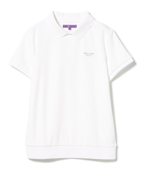 ポロシャツ ポロ PURPLE LABEL / マイクロパイル 襟付き プルオーバー レディース セール】PURPLE LABEL / マイクロパイル 襟付き プルオーバー