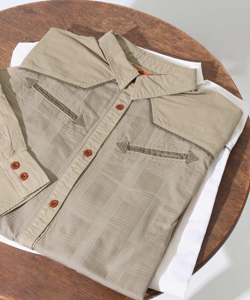 セール】ウエスタンシャツチュニック（シャツ/ブラウス）｜KRIFF MAYER