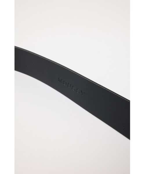 MOUSSY(マウジー)の「【WEB限定】SPLIT LEATHER ベルト(ベルト・レディース・ブラック・FREE)」の9枚目の写真