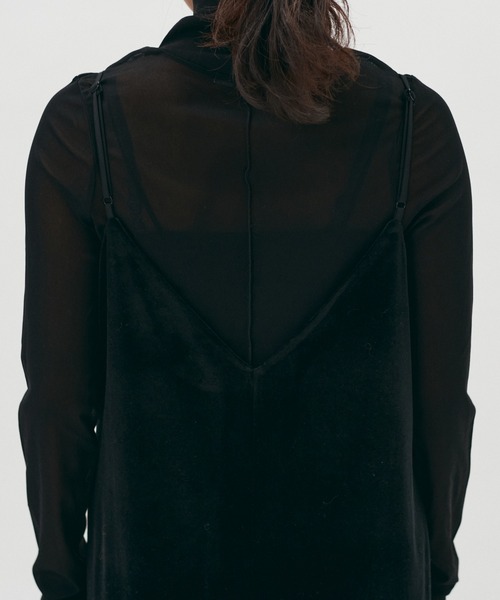 【セール】【LARUTA】ベロアキャミワンピース（ワンピース）｜LARUTA（ラルータ）