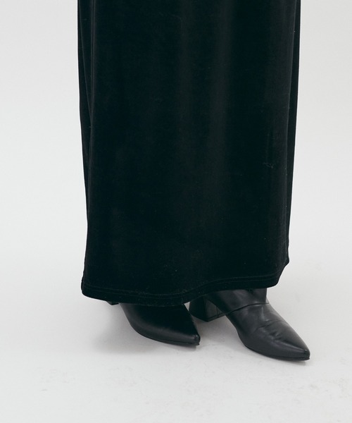 【セール】【LARUTA】ベロアキャミワンピース（ワンピース）｜LARUTA（ラルータ）