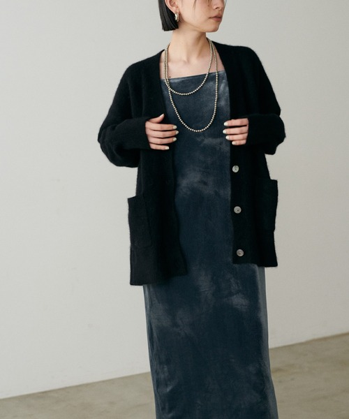 【セール】【LARUTA】ベロアキャミワンピース（ワンピース）｜LARUTA（ラルータ）