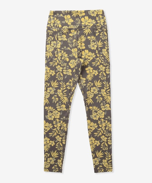 Hurley　水陸両用パンツセットアップ（ネイビー花柄） Hurley/ハーレー レギンス ラッシュガード UVカット 吸汗速乾 耐塩素