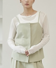 TODAYFUL24SS ライトグリーンベスト TODAYFUL24SS ライトグリーンベスト トップス/ベスト｜Right-on